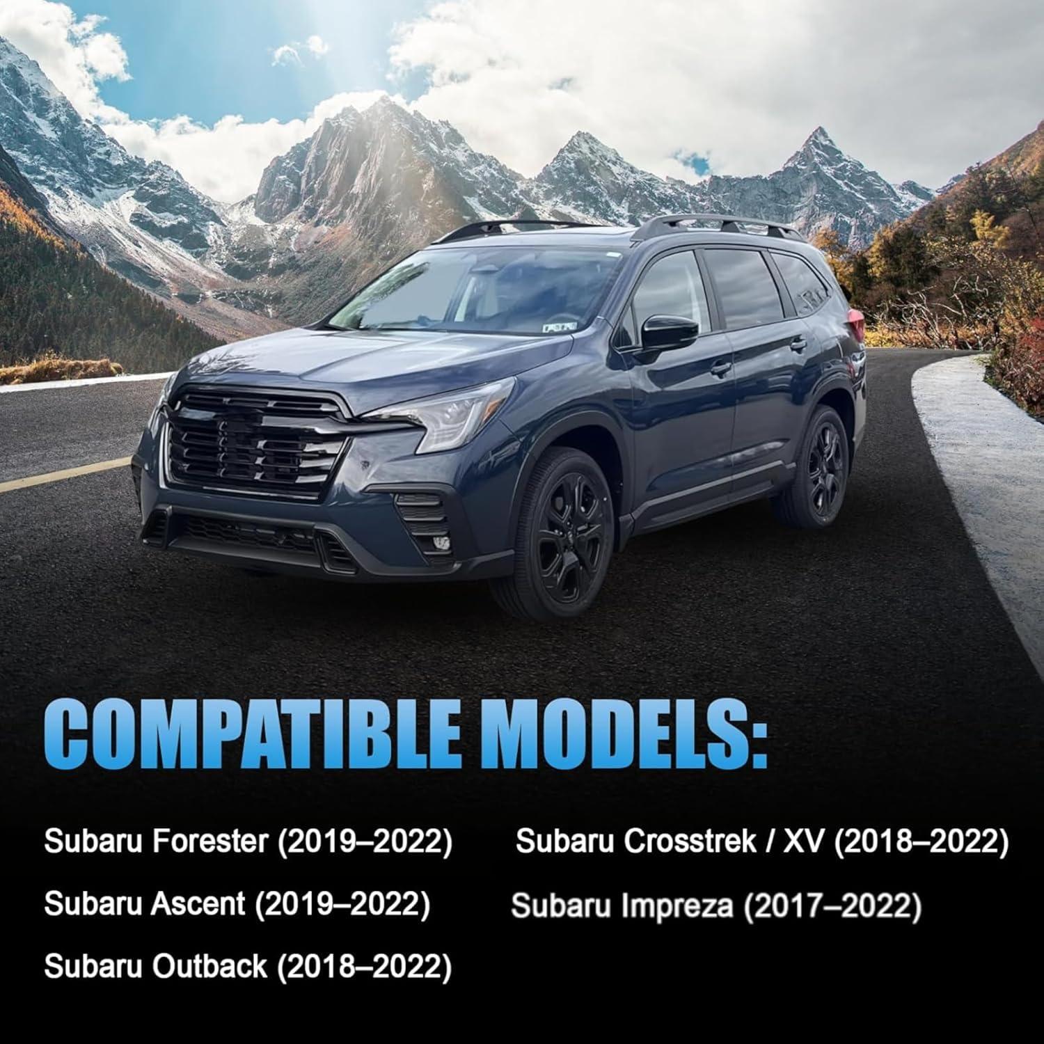 Cubierta de volante fibra de carbono KH866 para Subaru 2017-2022