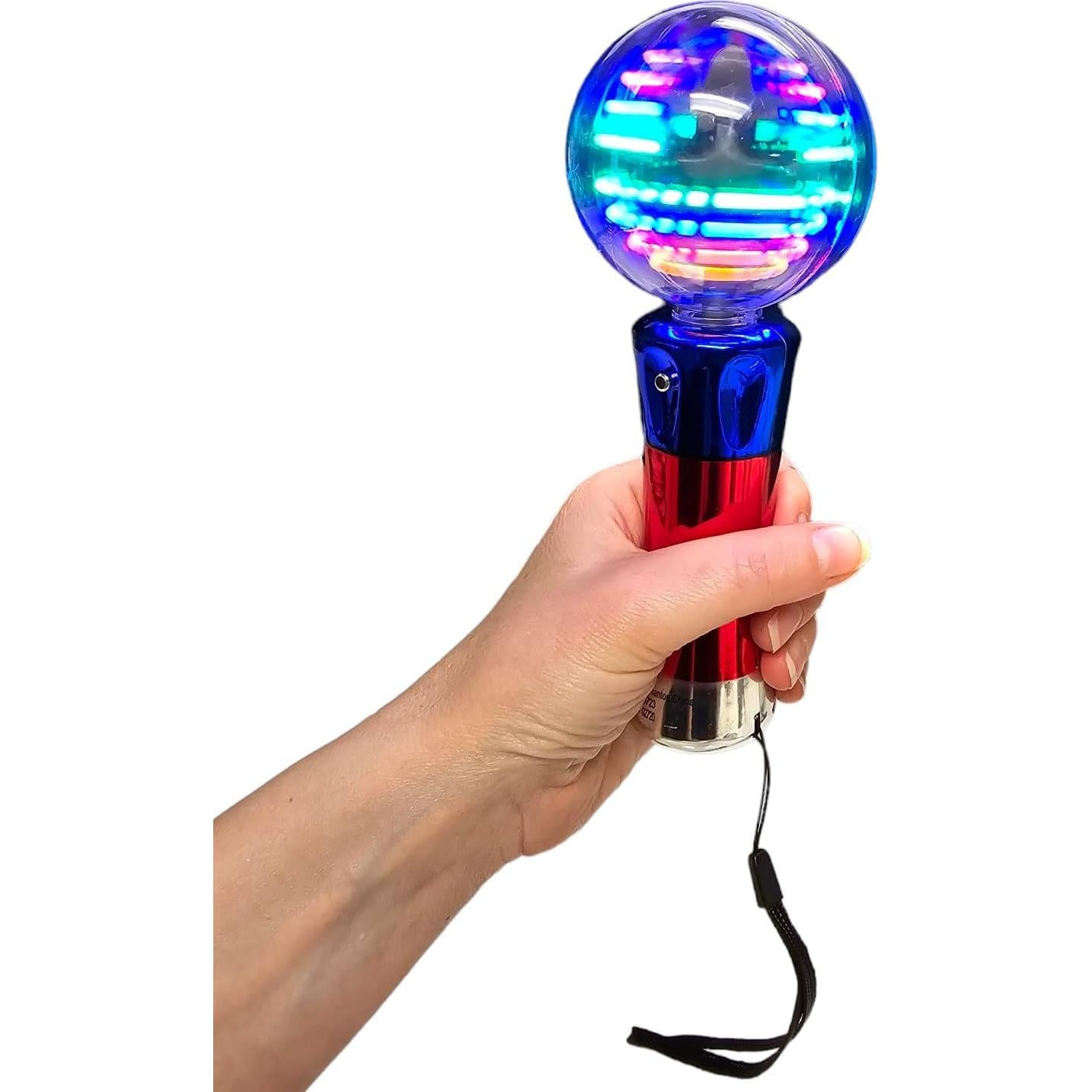 Varita Mágica Iluminada Zugar Land 19 cm LED Colorido