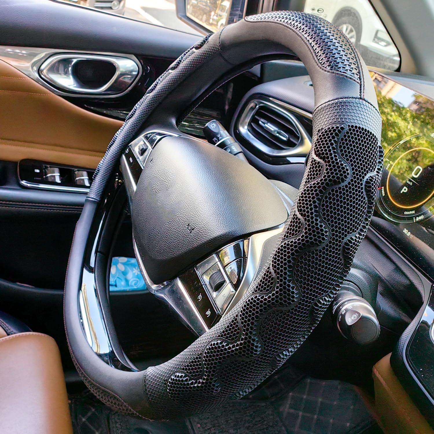 Cubierta de Volante XHRING para Toyota Tacoma 2012-2025 39-40.5cm