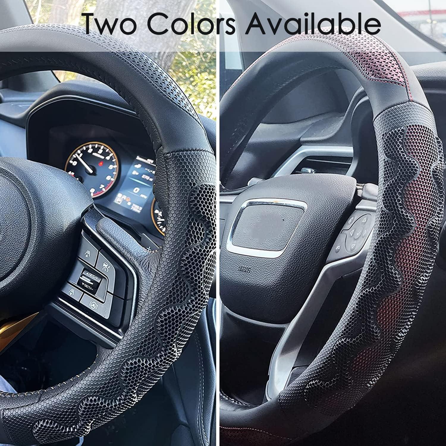 Cubierta de Volante XHRING para Toyota Tacoma 2012-2025 39-40.5cm