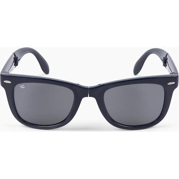 Gafas de sol plegables HepTEK UV400 con estuche de cuero