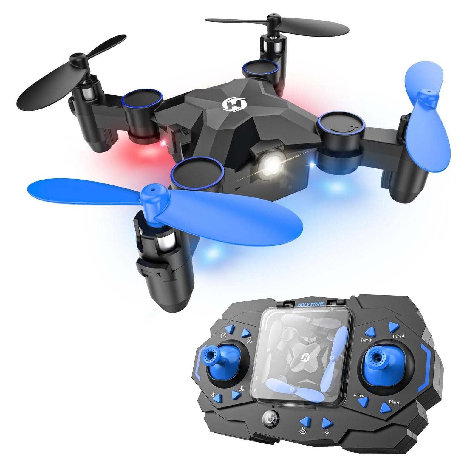 Dron Mini Holy Stone HS190 Plegable para Niños Azul