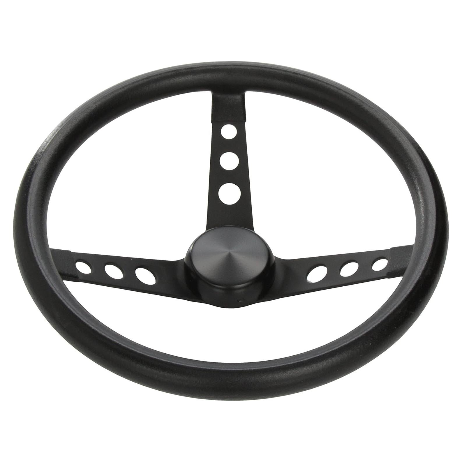 Volante Clásico Grant 338 - 34.92 cm, Vinilo Negro