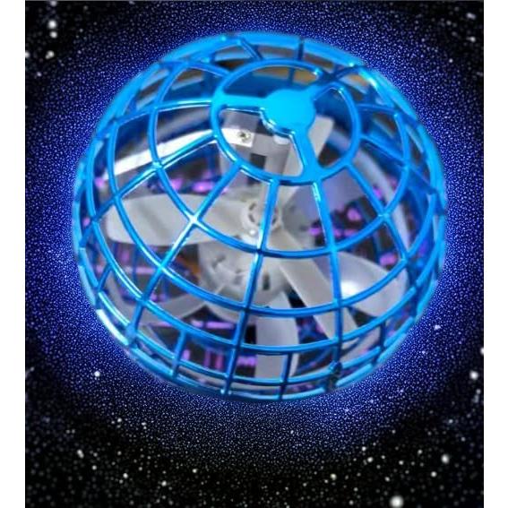 Globo Volador Azul Toy Town - Juguete Dron Giratorio RGB