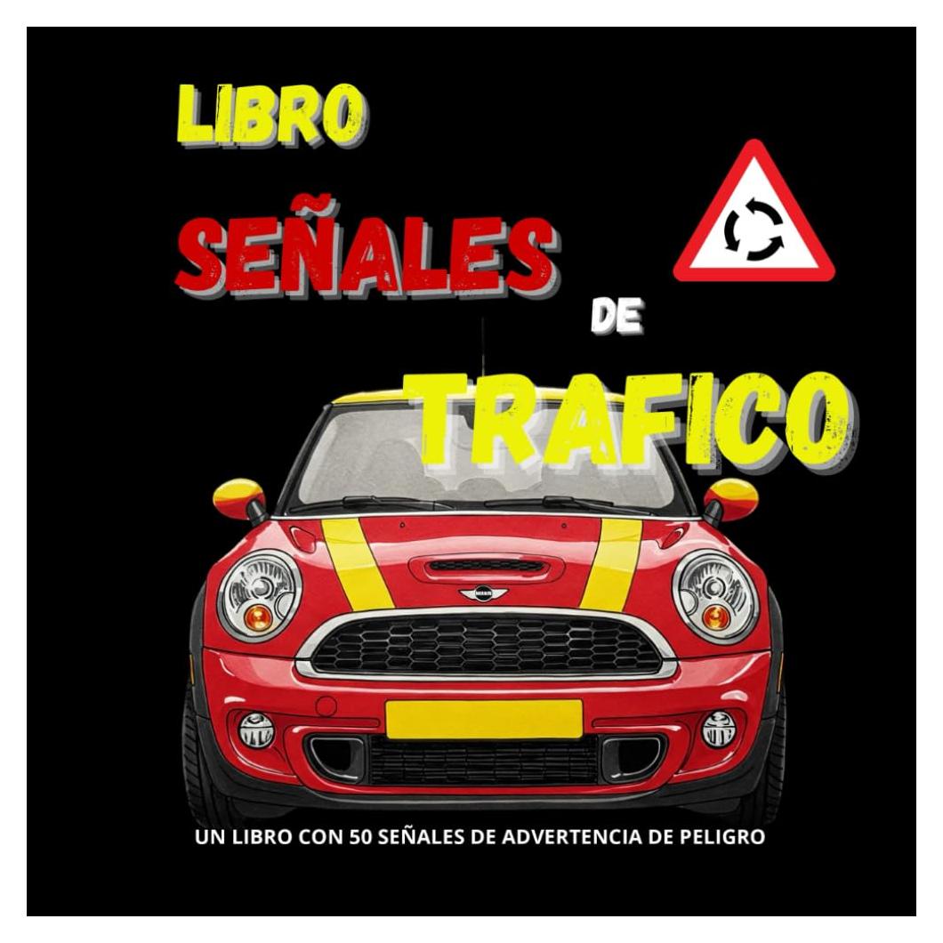 Libro de Señales de Trafico, un libro para aprender todas las señales de advertencia de peligro: | Este libro te prepara para el Teórico del Carné B | ... B | Muy fácil de entender (Spanish Edition)
