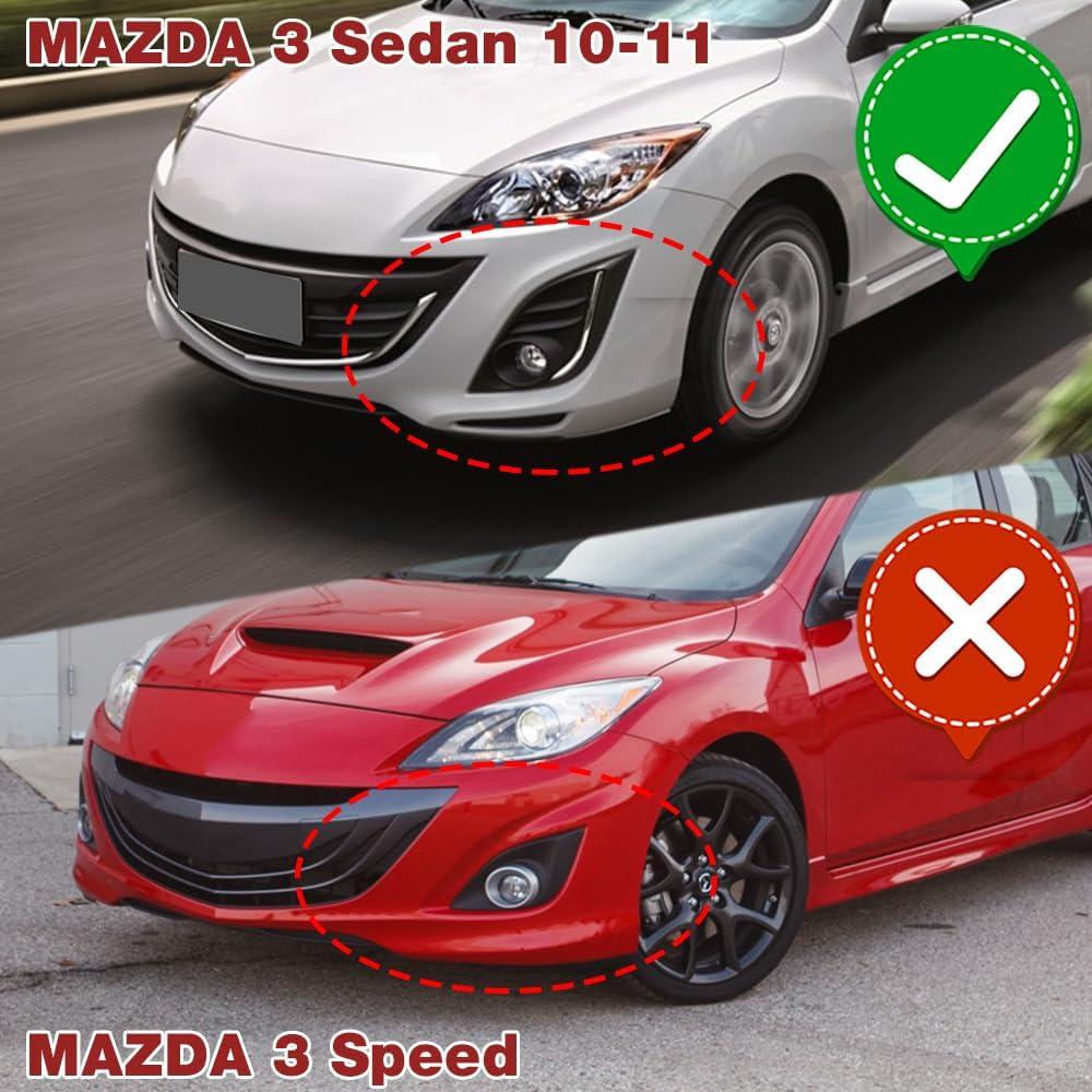 Kit de Protección Parachoques Frontal EPARTS para Mazda 3 2010-2013