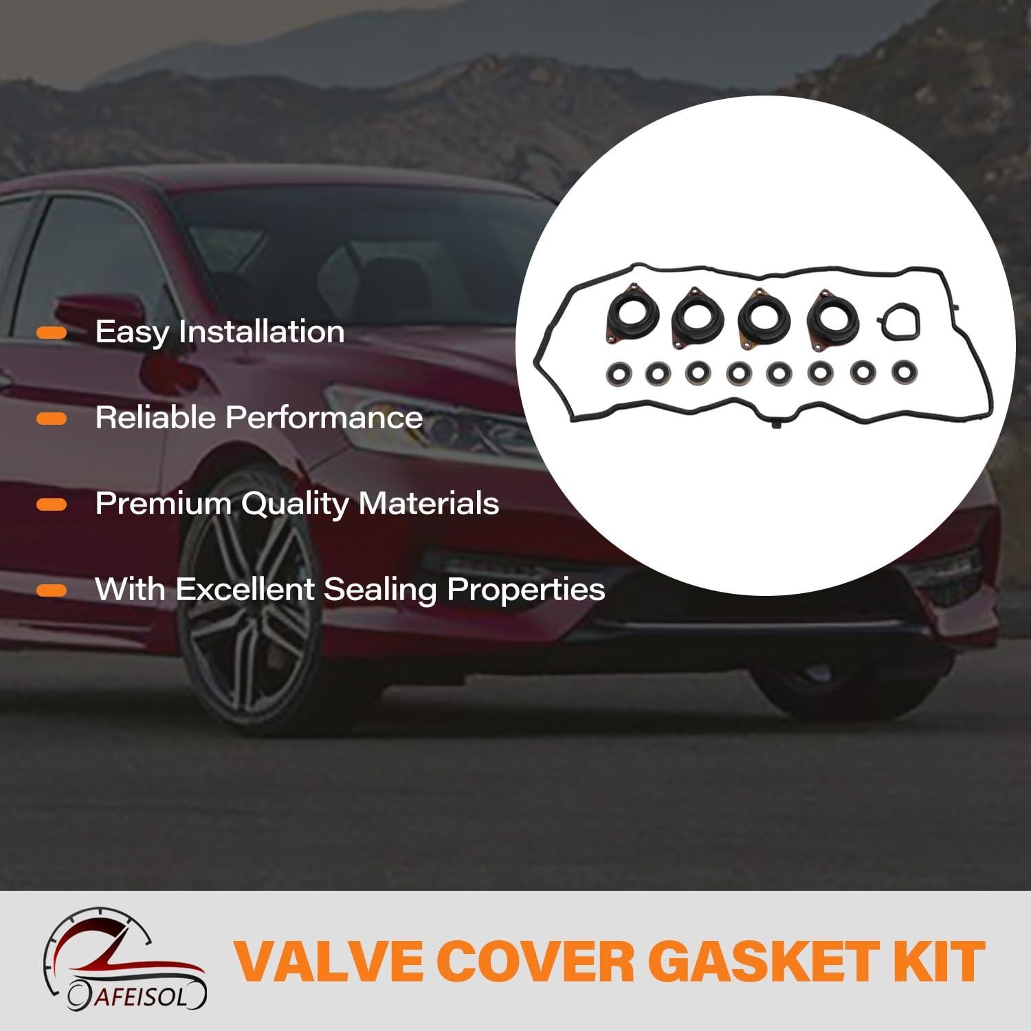 Juego de Junta de Tapa de Válvula FEISOO para Honda Accord 2013-2017