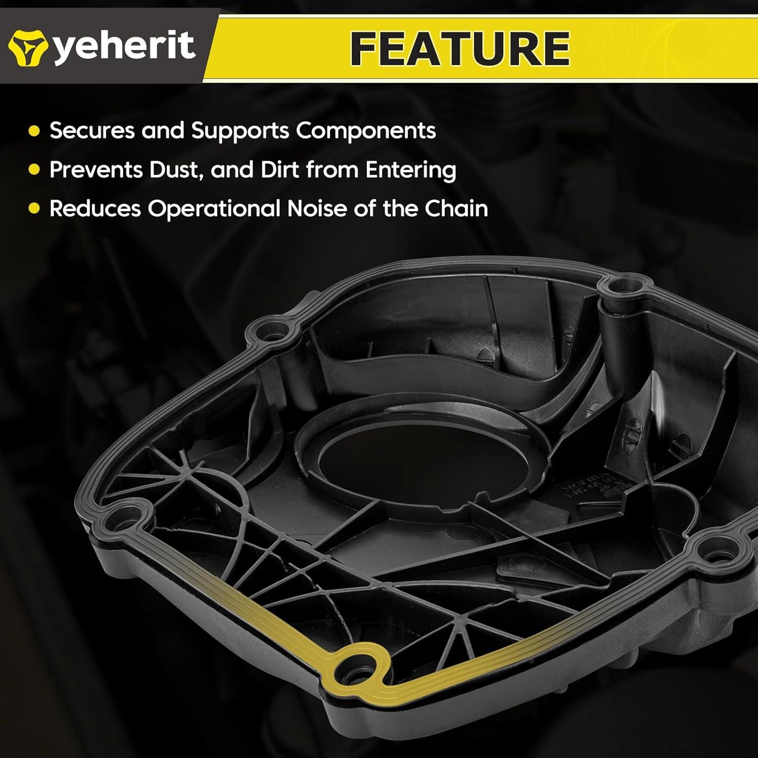 Cubierta Superior Cadena de Tiempo Motor YEHERIT para VW/Audi