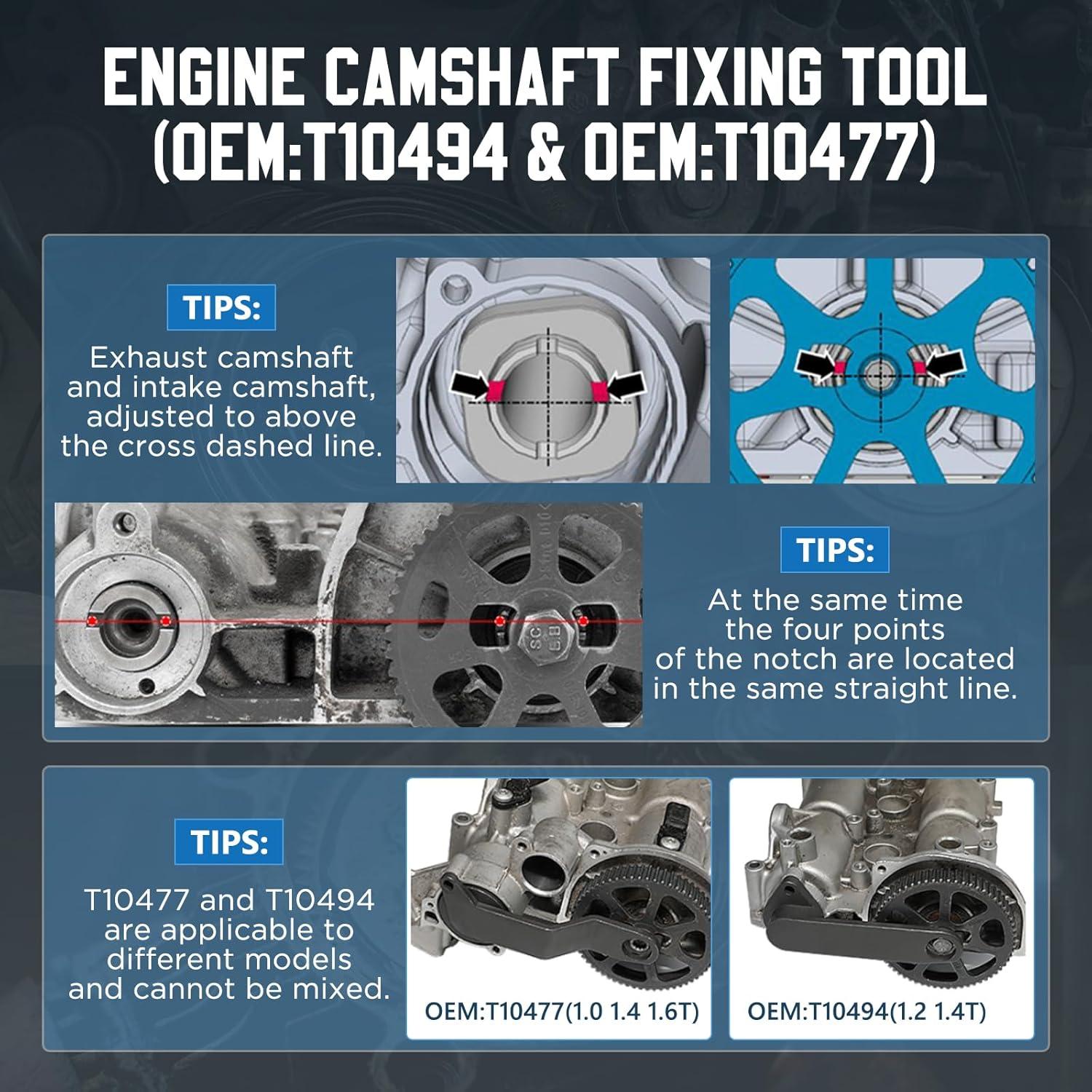 Herramienta de Tiempo Árbol de Levas PLAYOCCAR para VAG EA211