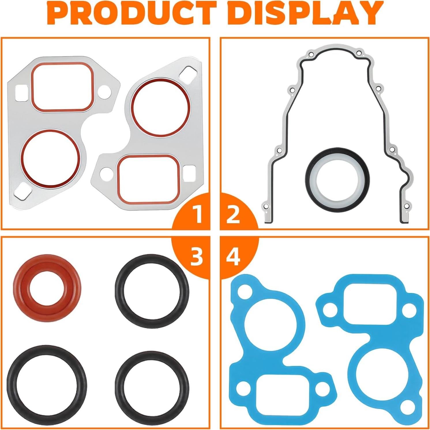 Sello de Junta de Cubierta de Tiempo GoaMotors TCS45993 para GM