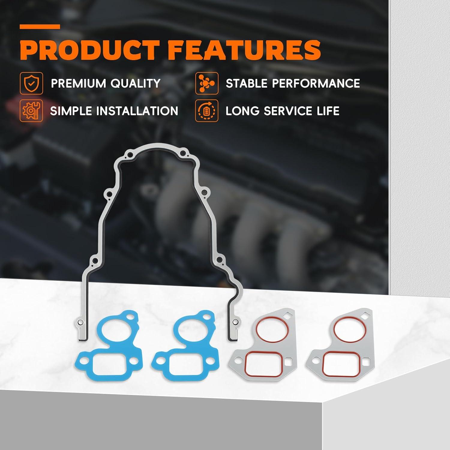 Sello de Junta de Cubierta de Tiempo GoaMotors TCS45993 para GM