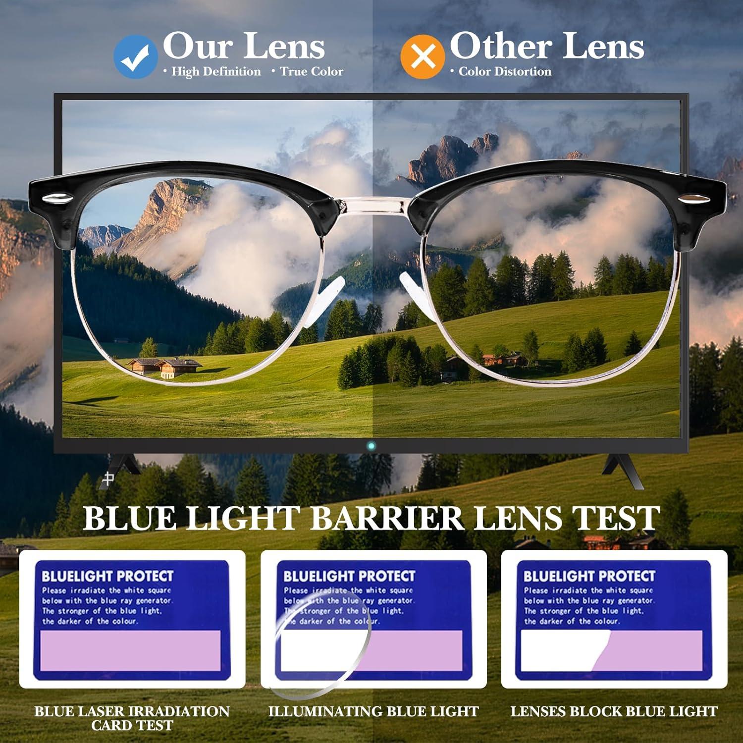 Gafas de lectura progresivas OPTOFENDY UV400 medio marco