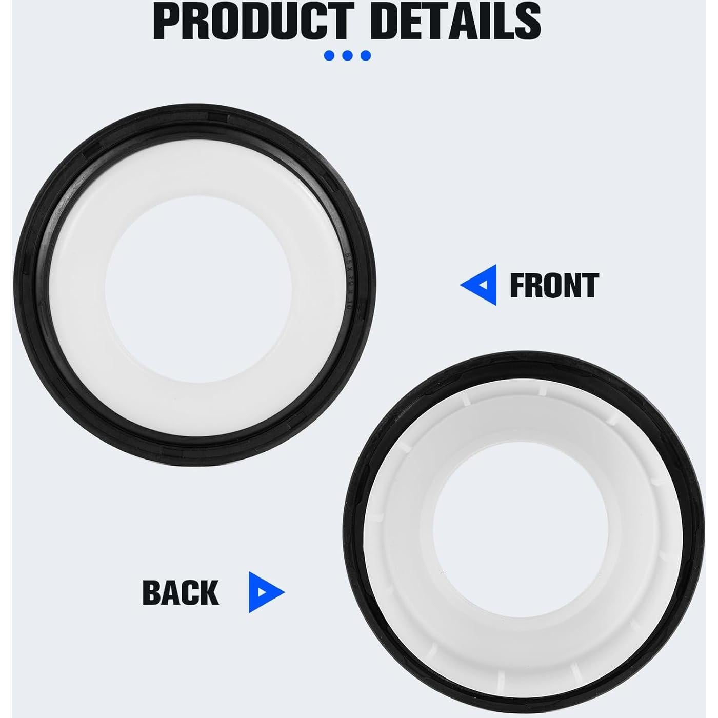 Sello de Aceite del Cigüeñal Fuprobys OE 11117593353 para BMW