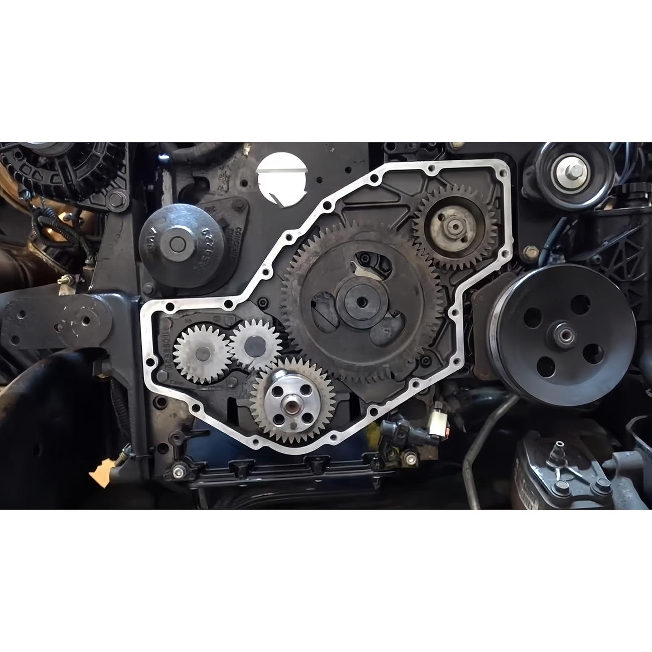 Junta de Cubierta del Caso de Tiempo Frontal Vrytos para Dodge Ram 2003-2018