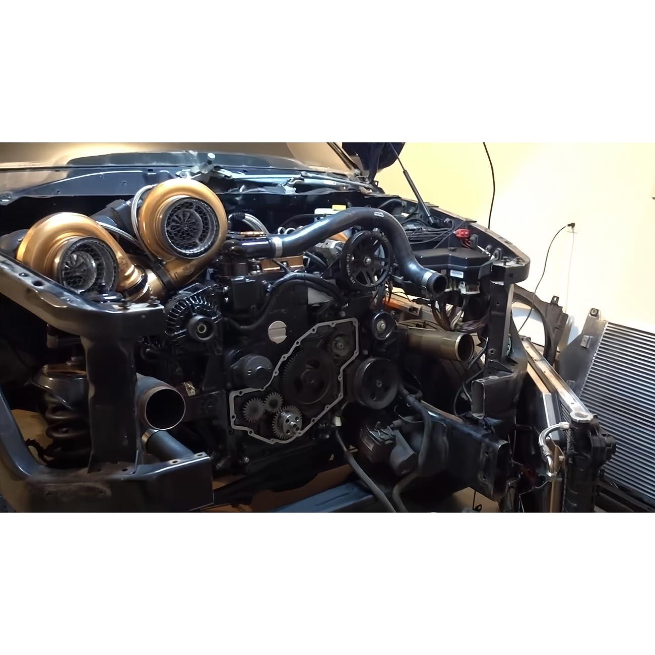 Junta de Cubierta del Caso de Tiempo Frontal Vrytos para Dodge Ram 2003-2018