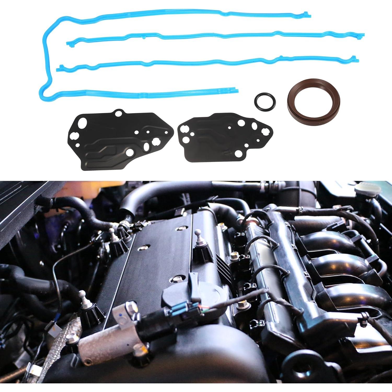 Juego de Juntas de Sello de Cubierta de Tiempo X AUTOHAUX para Ford y Lincoln