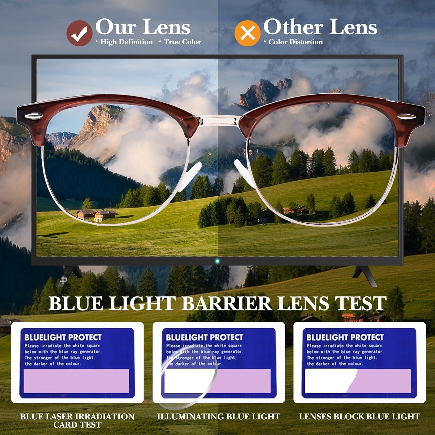 Gafas Progresivas OPTOFENDY Medio Marco UV400 2.5x