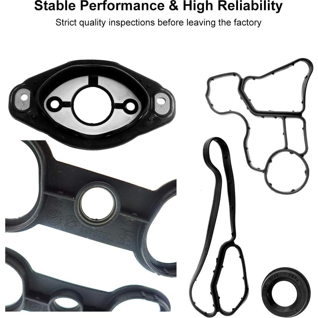 Juego de Juntas de Tapa de Válvula YouVbeen para BMW N52 3.0L