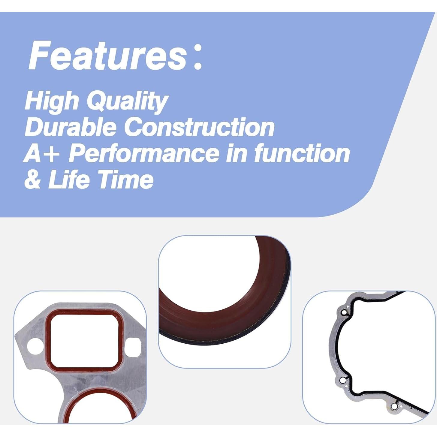 Junta de Cubierta de Tiempo CULMKARI para GM LS 4.8-6.0L