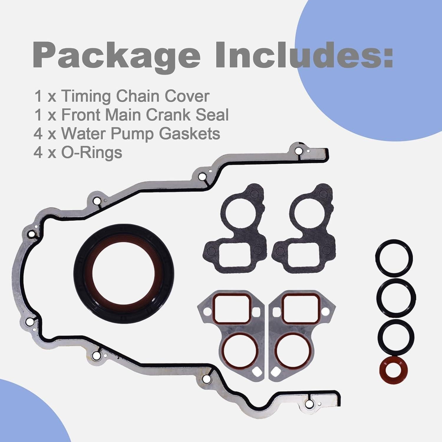Junta de Cubierta de Tiempo CULMKARI para GM LS 4.8-6.0L