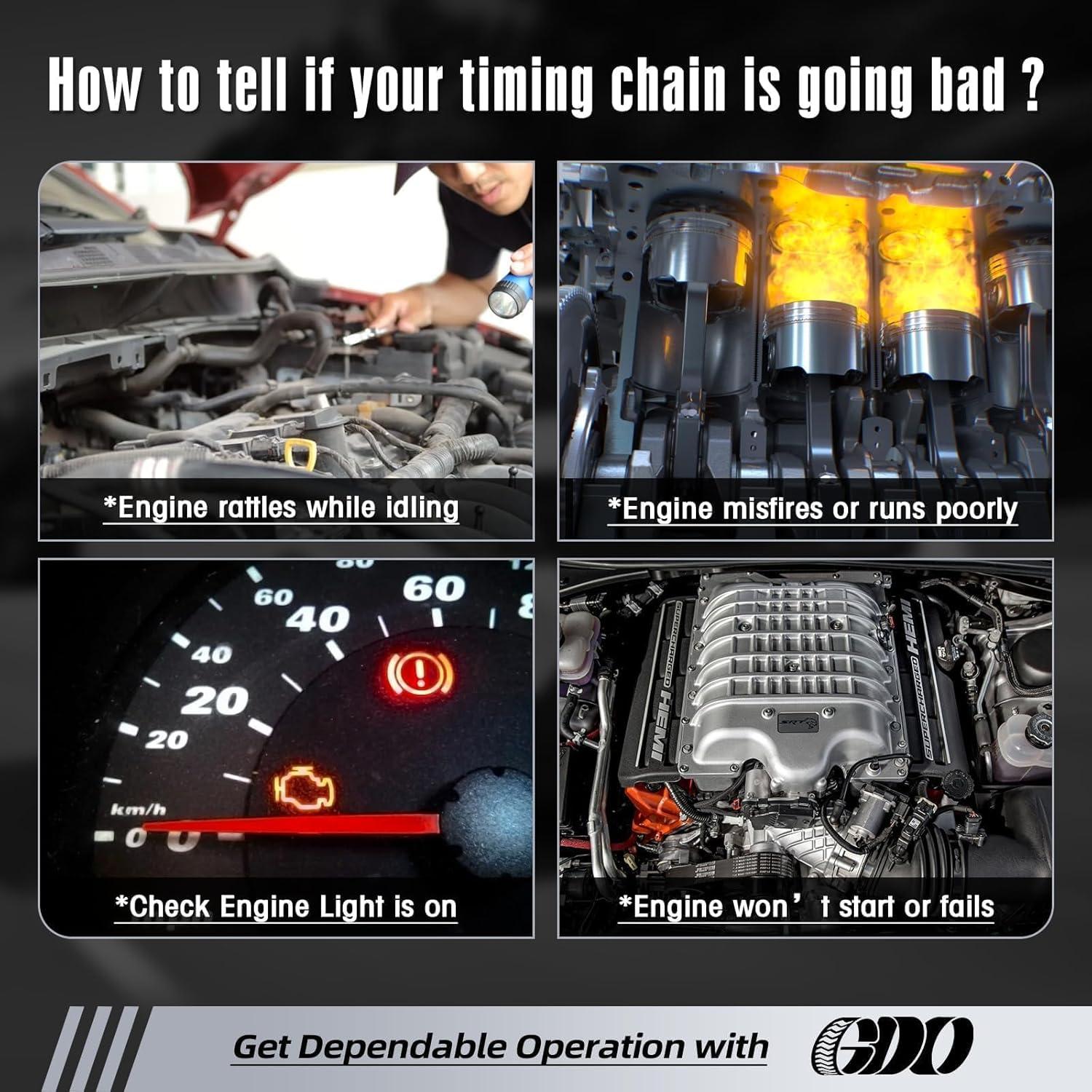 Kit de Cadena de Tiempo GDO 5.4L 3V para Ford y Lincoln