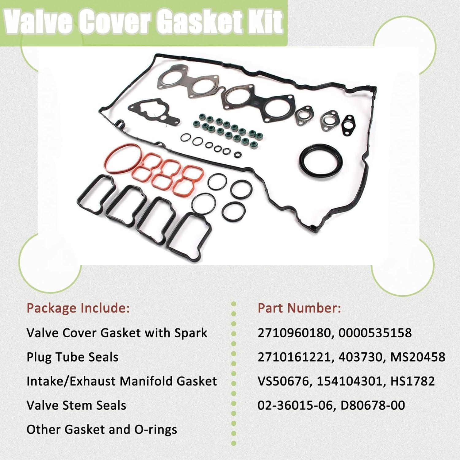 Kit Junta Tapa Válvula AUCERAMIC para Mercedes Benz 2011-2014