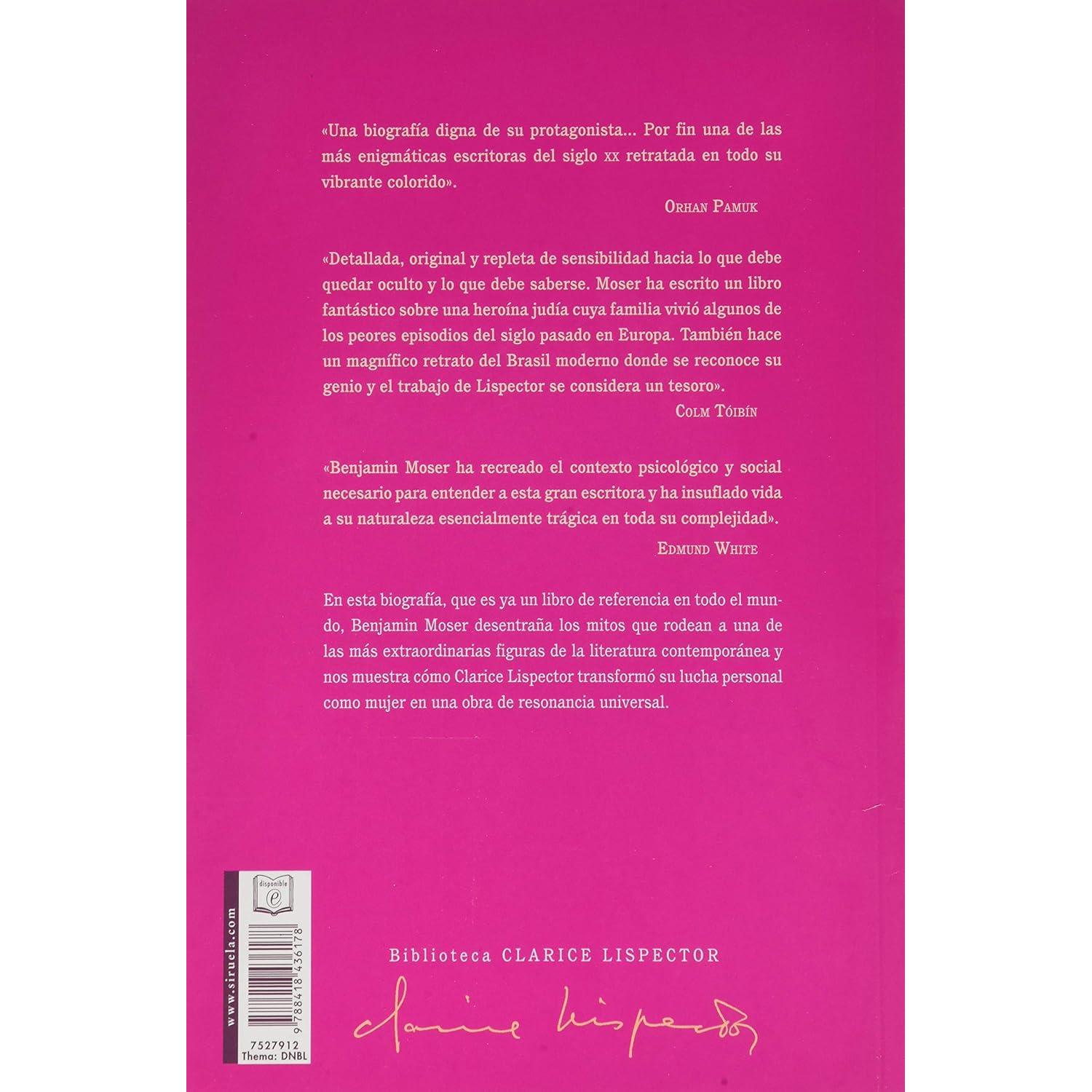 Por qué este mundo. Una biografía de Clarice Lispector