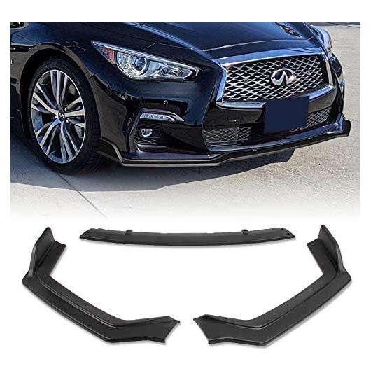 Kit Divisor de Labio Parachoques Frontal EPARTS 3 Piezas Infiniti Q50 2018-2021