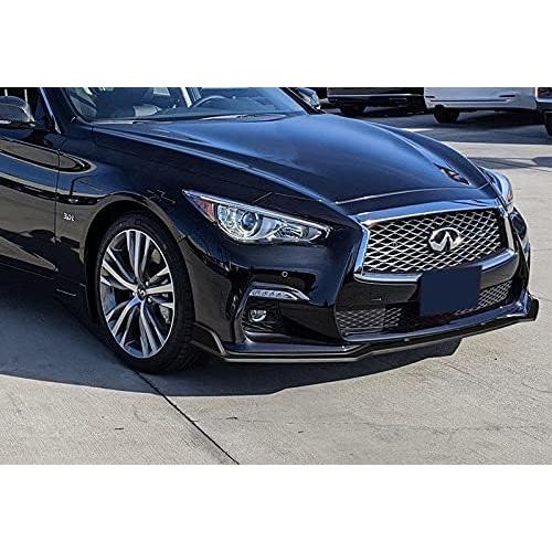 Kit Divisor de Labio Parachoques Frontal EPARTS 3 Piezas Infiniti Q50 2018-2021
