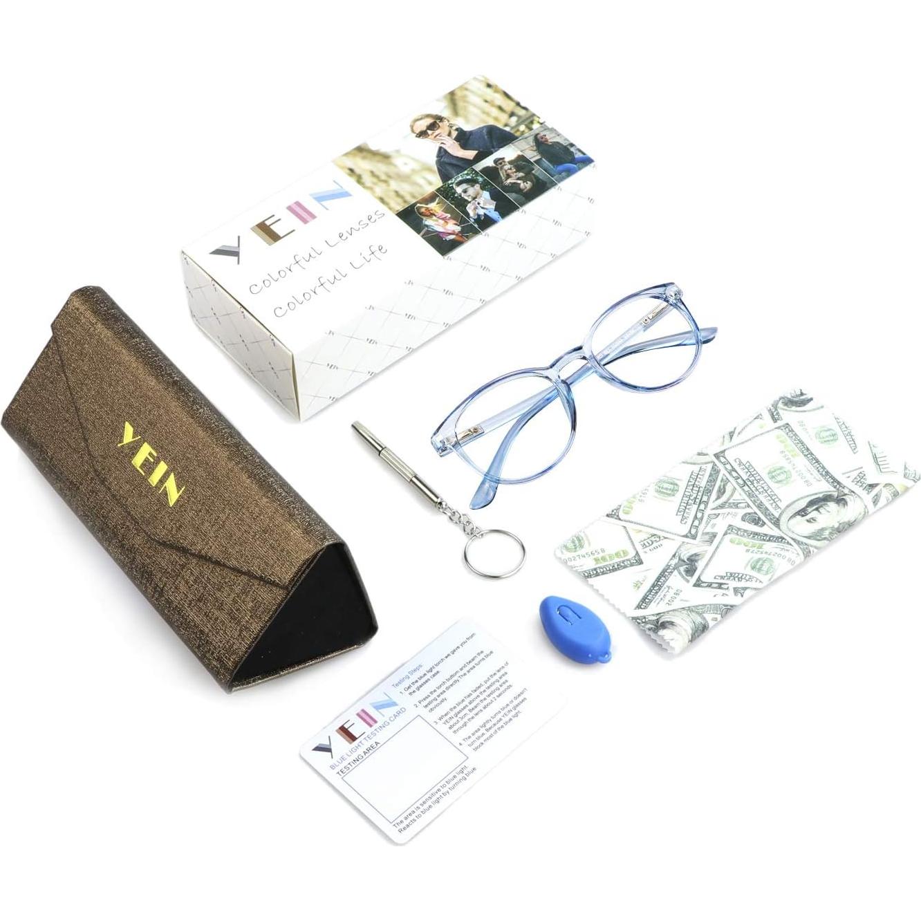 Gafas Bifocales YEIN con Lentes Antiluz Azul +0.50/+3.00