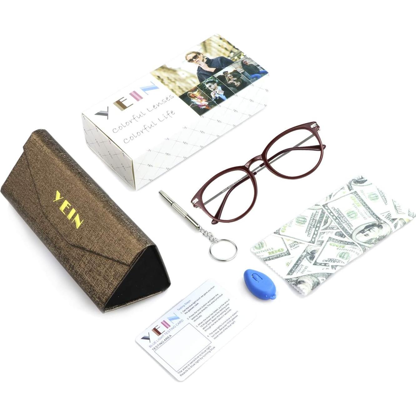 Gafas Bifocales YEIN con Lentes Antiluz Azul +0.75/+3.25