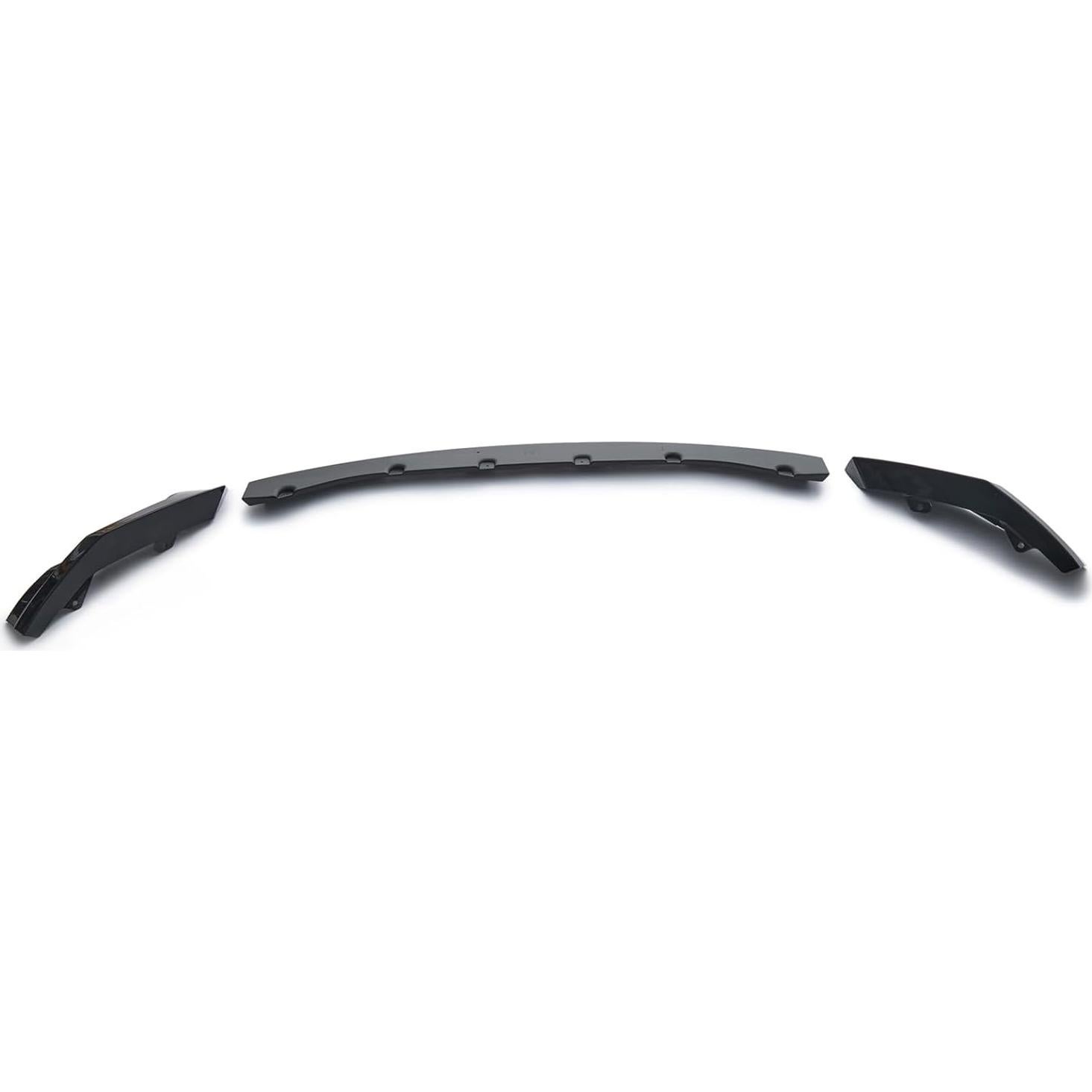 Divisor de Labio Frontal BMW G80 M3 G82 M4 2021-2024 Negro Brillante