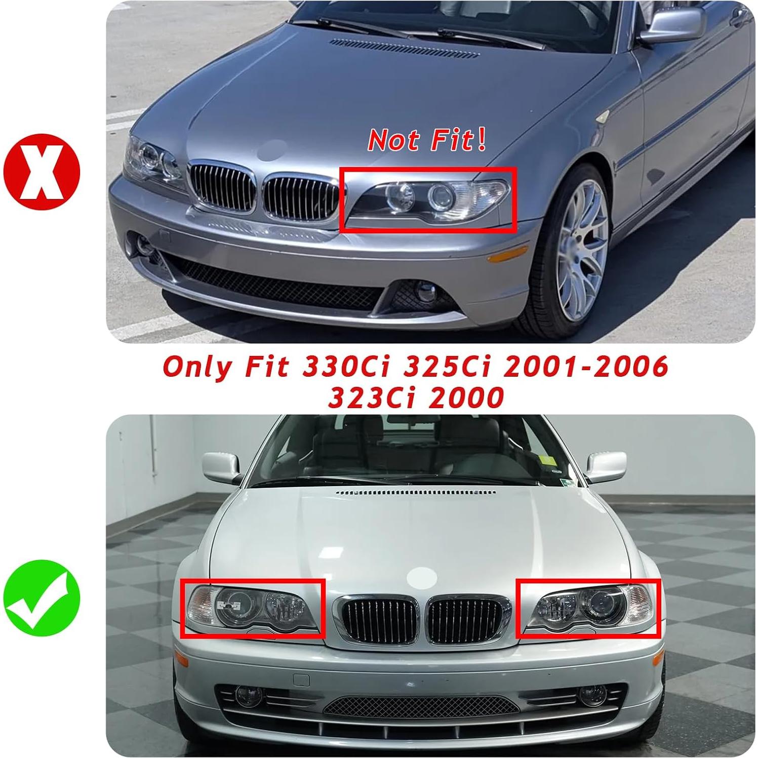 Kit Parachoques Frontal Bewild Estilo M-Tech BMW E46 2000-2006