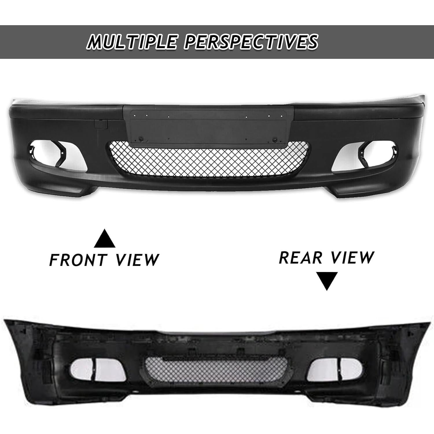 Kit Parachoques Frontal Bewild Estilo M-Tech BMW E46 2000-2006