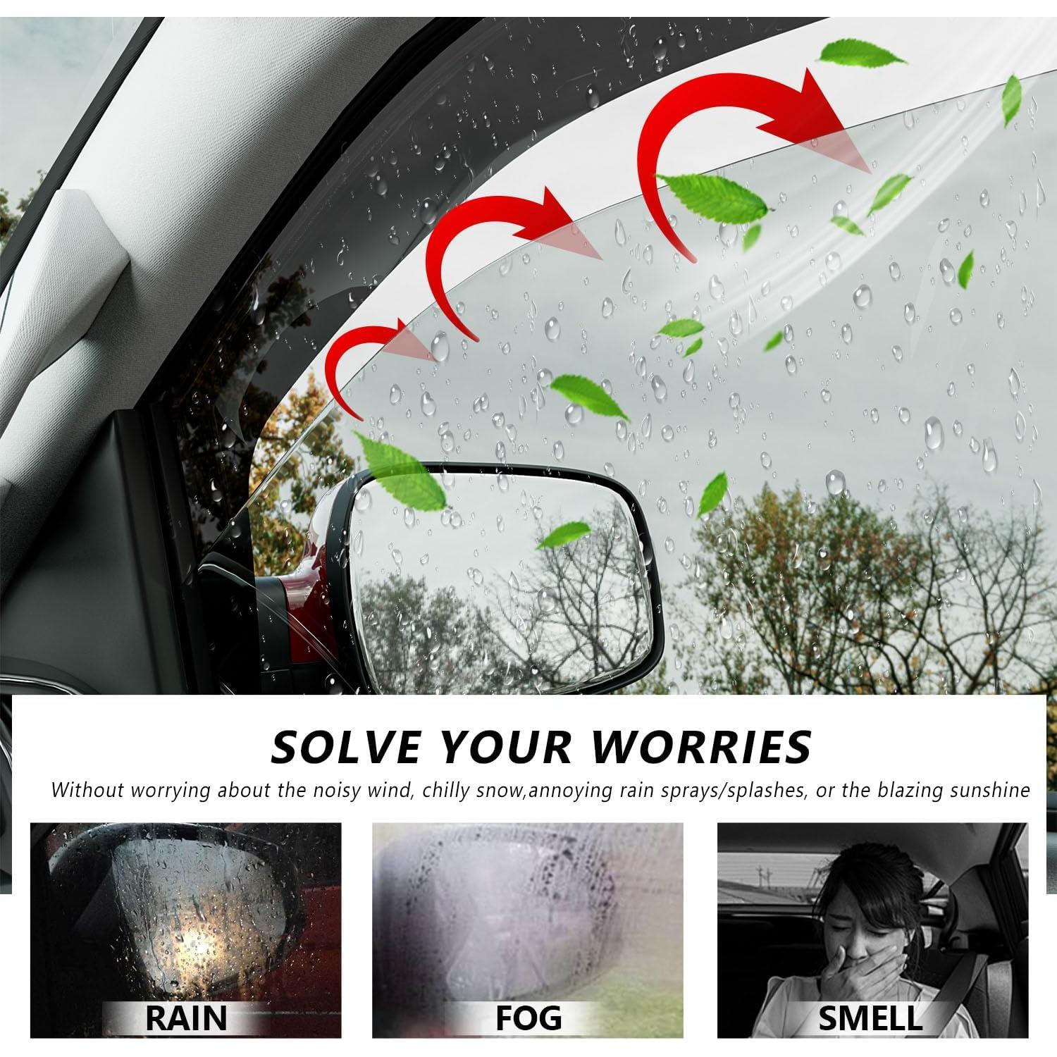 Deflector de Ventana Lateral Xipoo para Dodge Ram 1500 Crew Cab 2019-2025