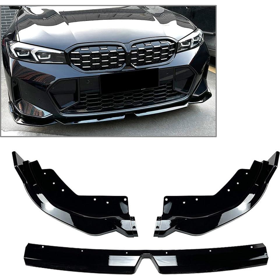 Labio Spoiler Frontal BMW Serie 3 G20 M Sport 2023 ABS Negro