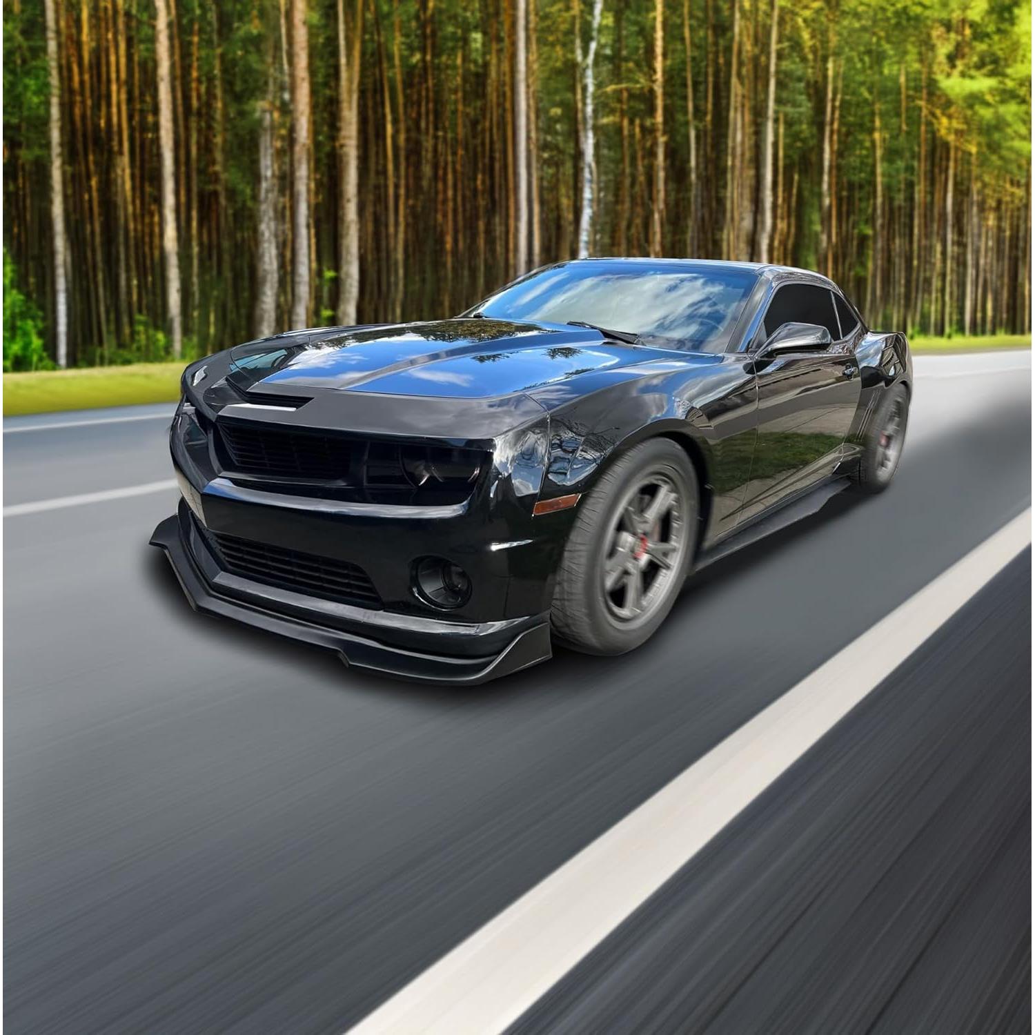 Lip de Parachoques Frontal IKON MOTORSPORTS para Chevy Camaro 2010-2013 V8 SS