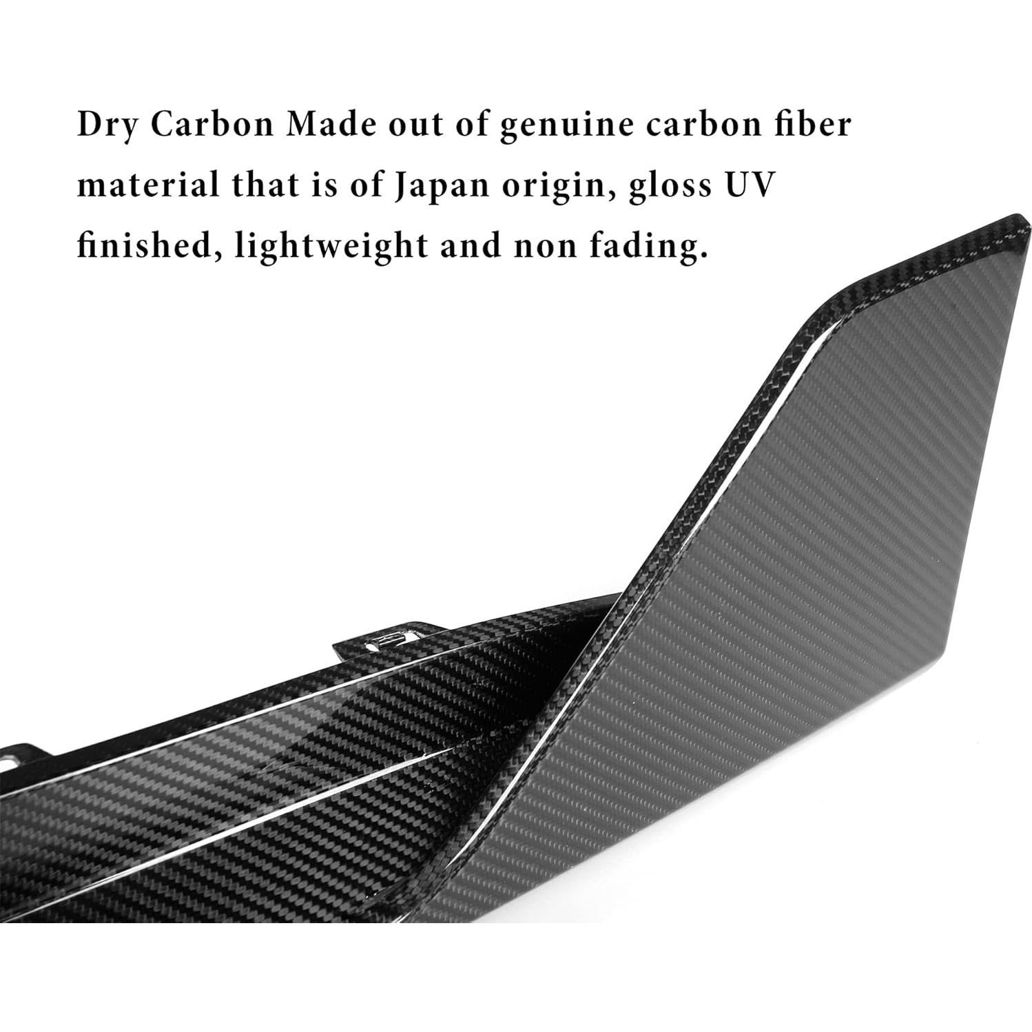 Difusor trasero de fibra de carbono EHBOTA para BMW M3 G80/M4 G82