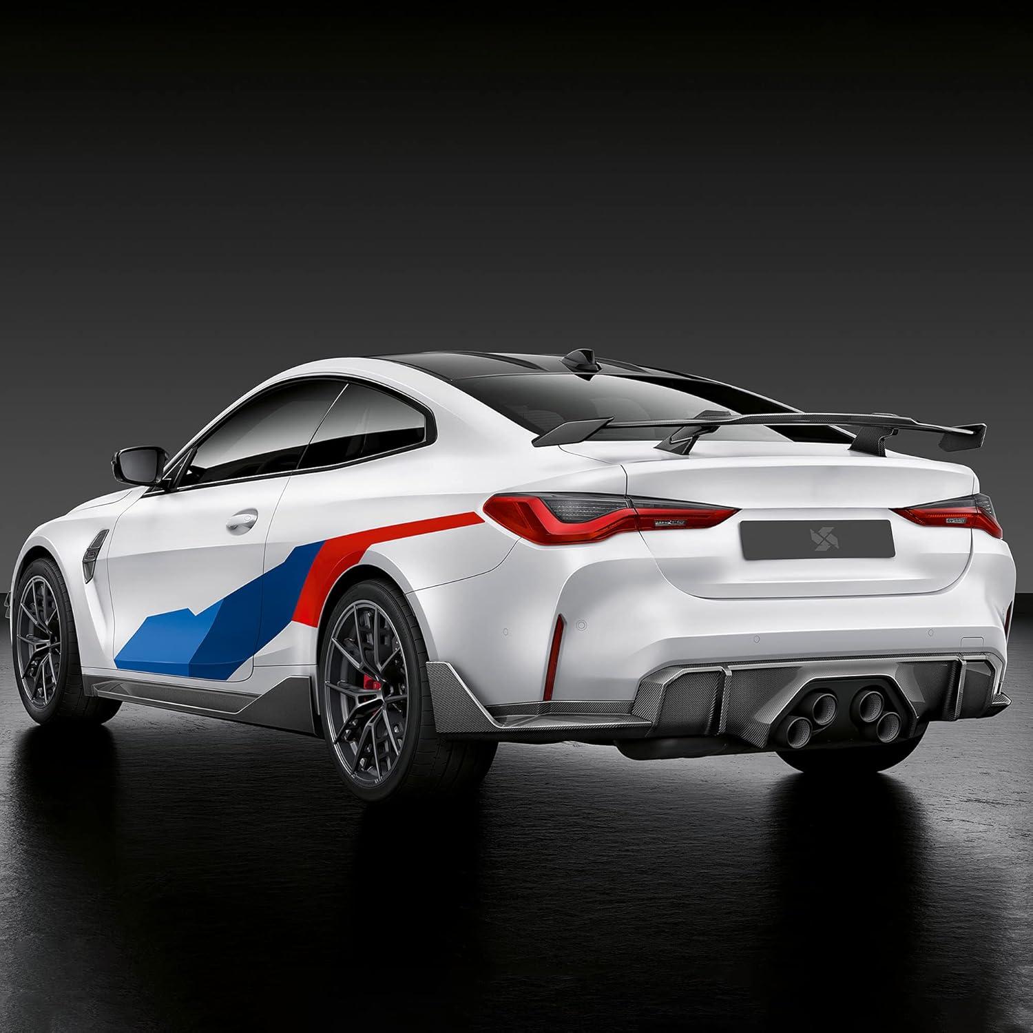 Difusor trasero de fibra de carbono EHBOTA para BMW M3 G80/M4 G82