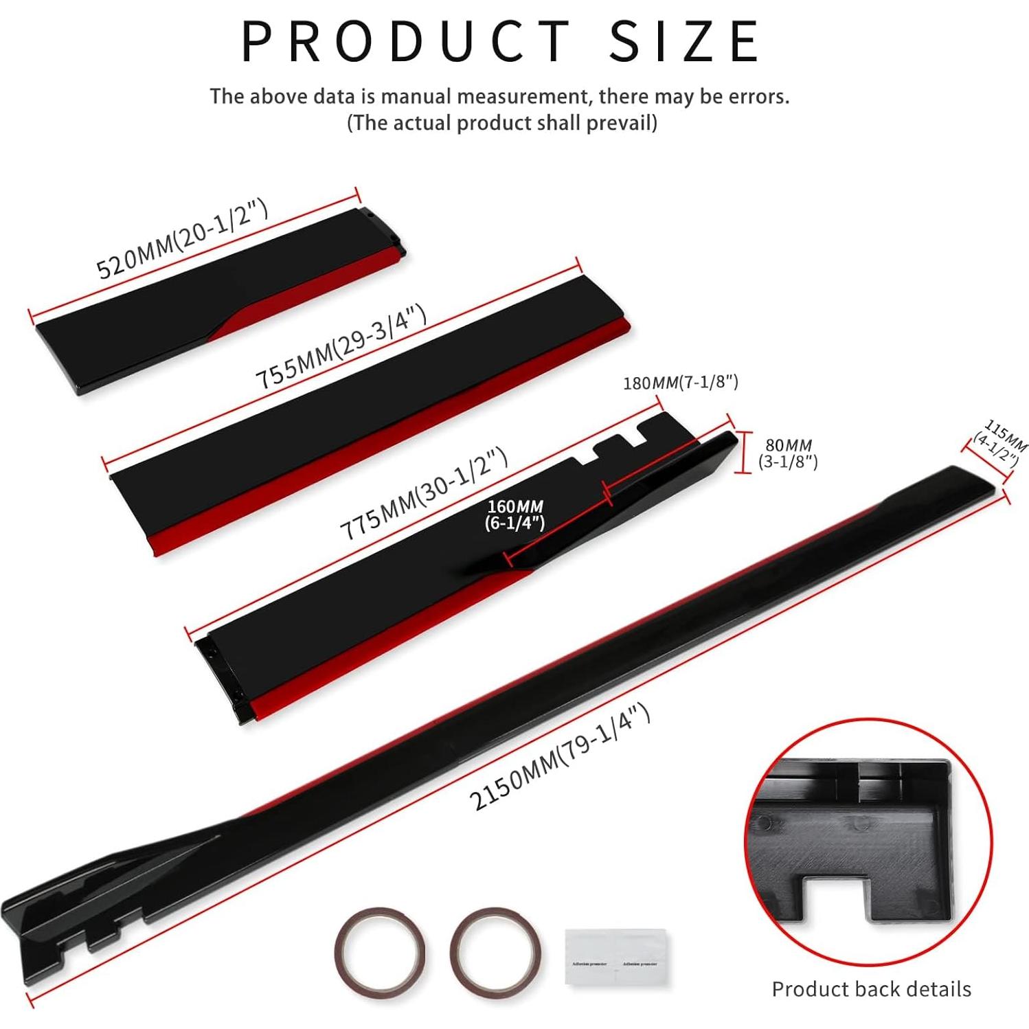 Kit Protector de Labio Frontal y Falda Lateral KEEPDSGN 200cm