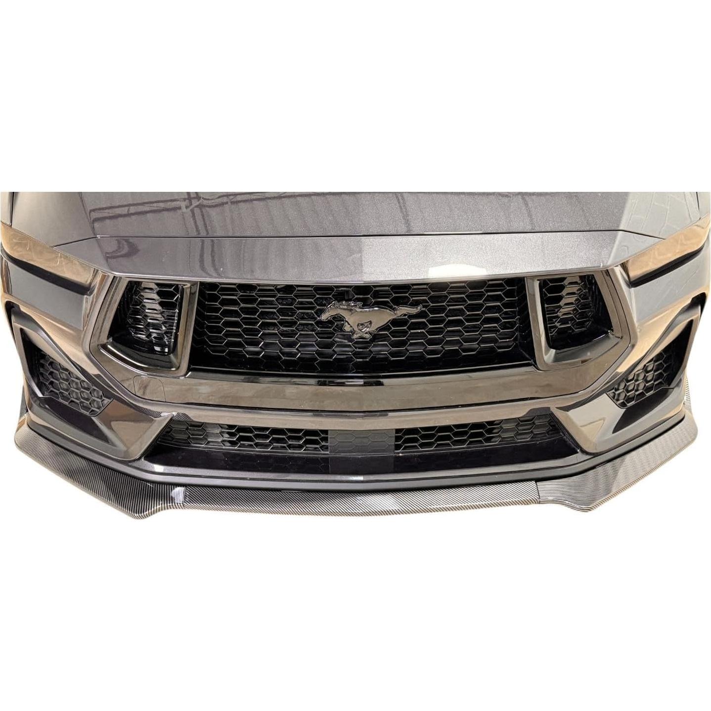 Spoiler de Labio Frontal JSD 3 Piezas para Mustang GT 2024-2025