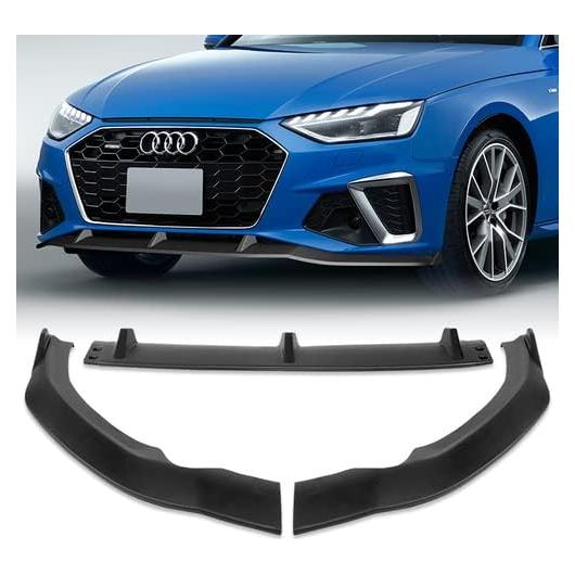 Kit de Parachoques Delantero Audi A4 S4 2020-2022 ABS Negro Mate