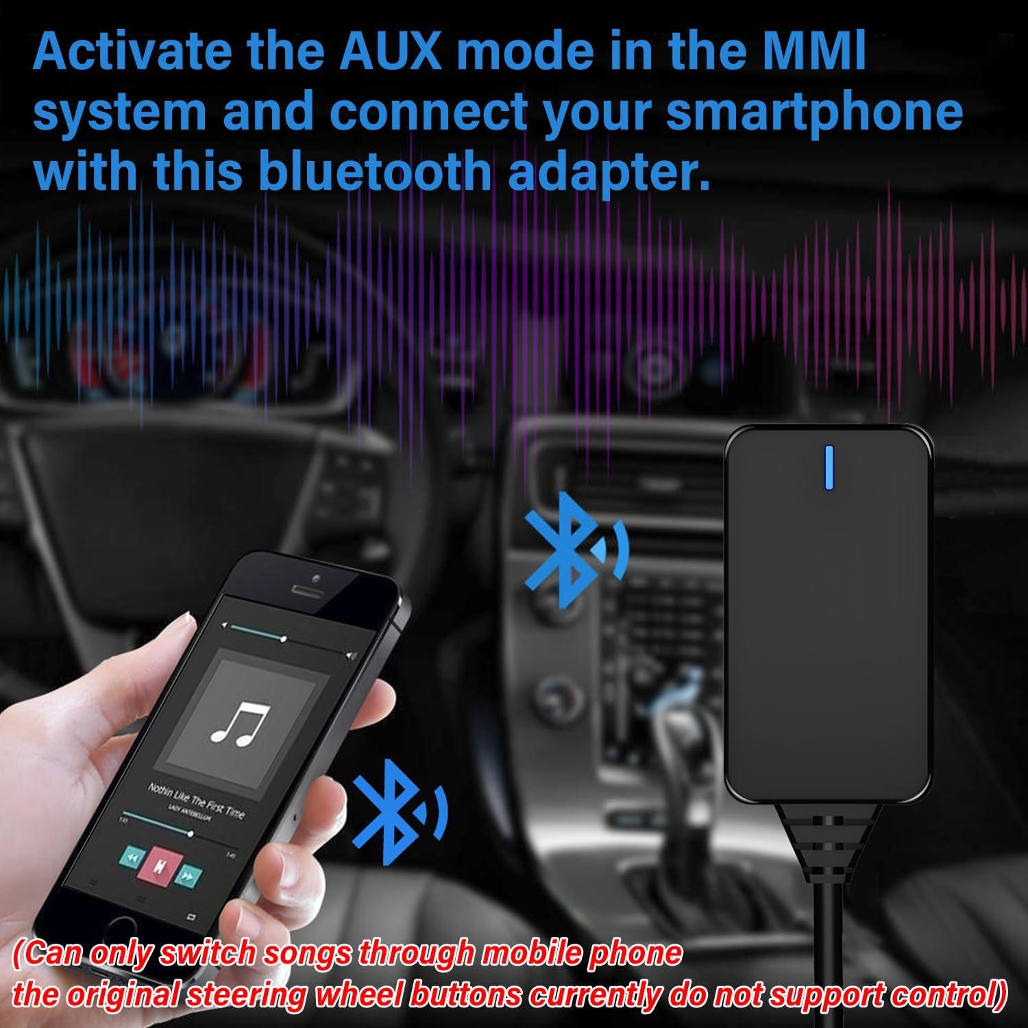 Adaptador Bluetooth 5.0 NEWNEWLIU para Audi MMI 2G 3G 3G+