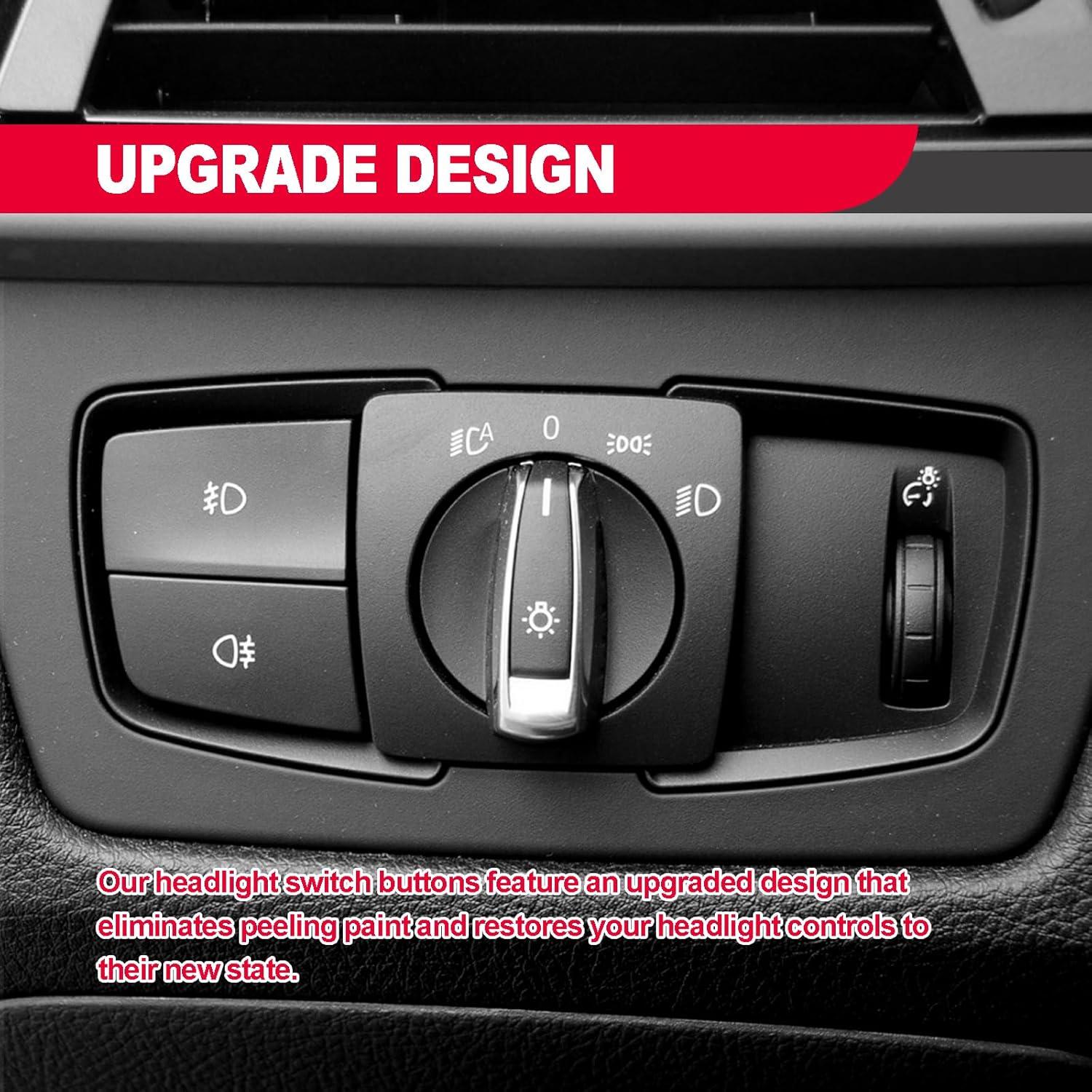 Reemplazo Tapa Botón Interruptor Faros BMW KEVWR E81 E90 E84