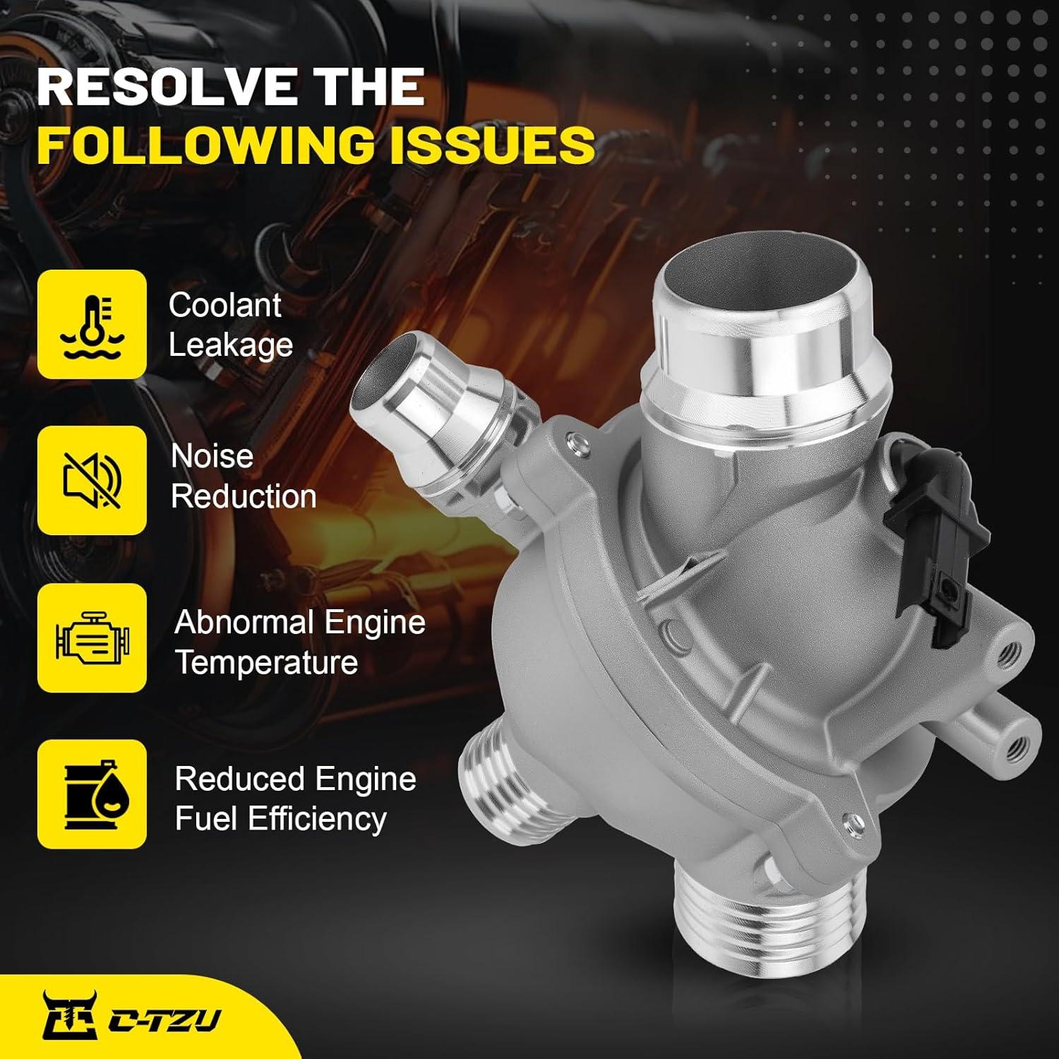 Conjunto Termostato y Carcasa Aluminio C-Tzu para BMW 2006-2016