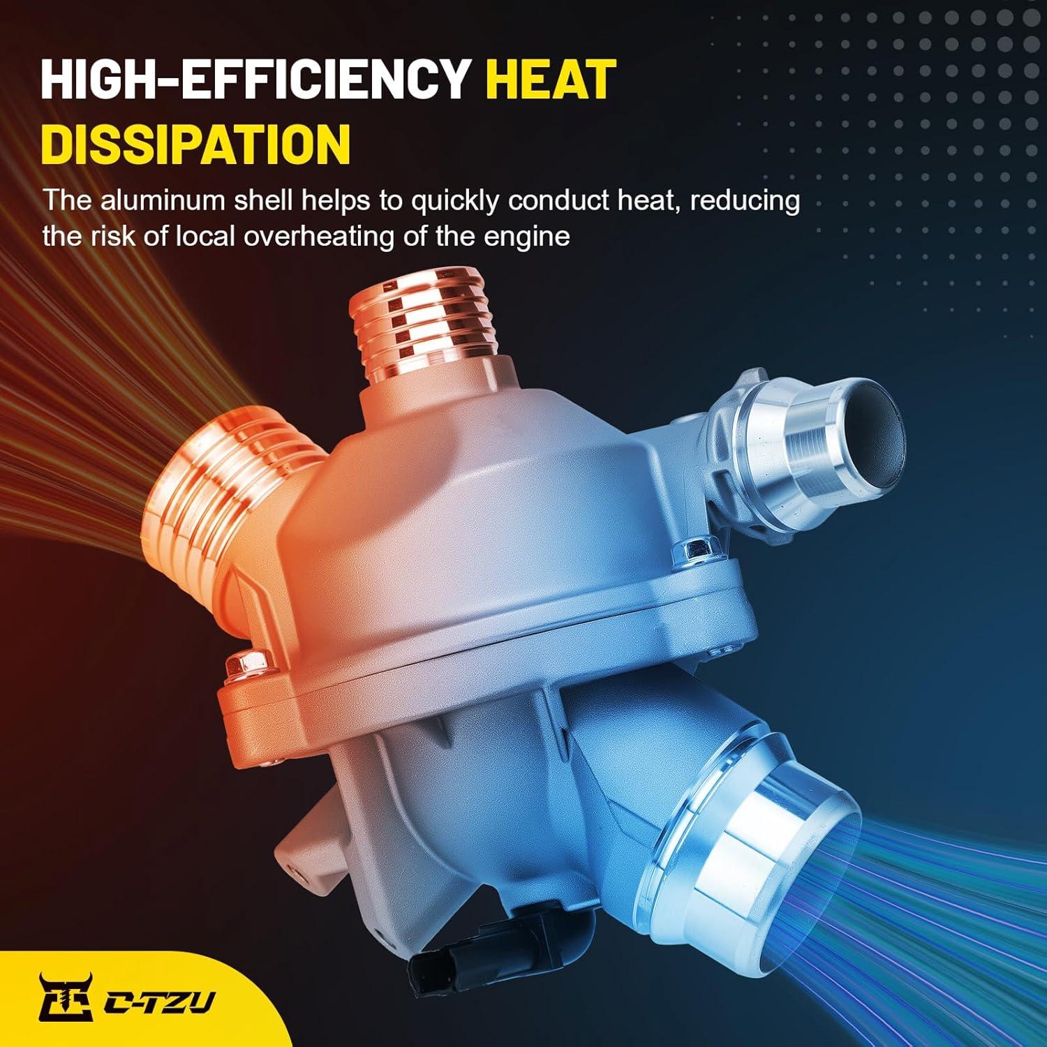 Conjunto Termostato y Carcasa Aluminio C-Tzu para BMW 2006-2016