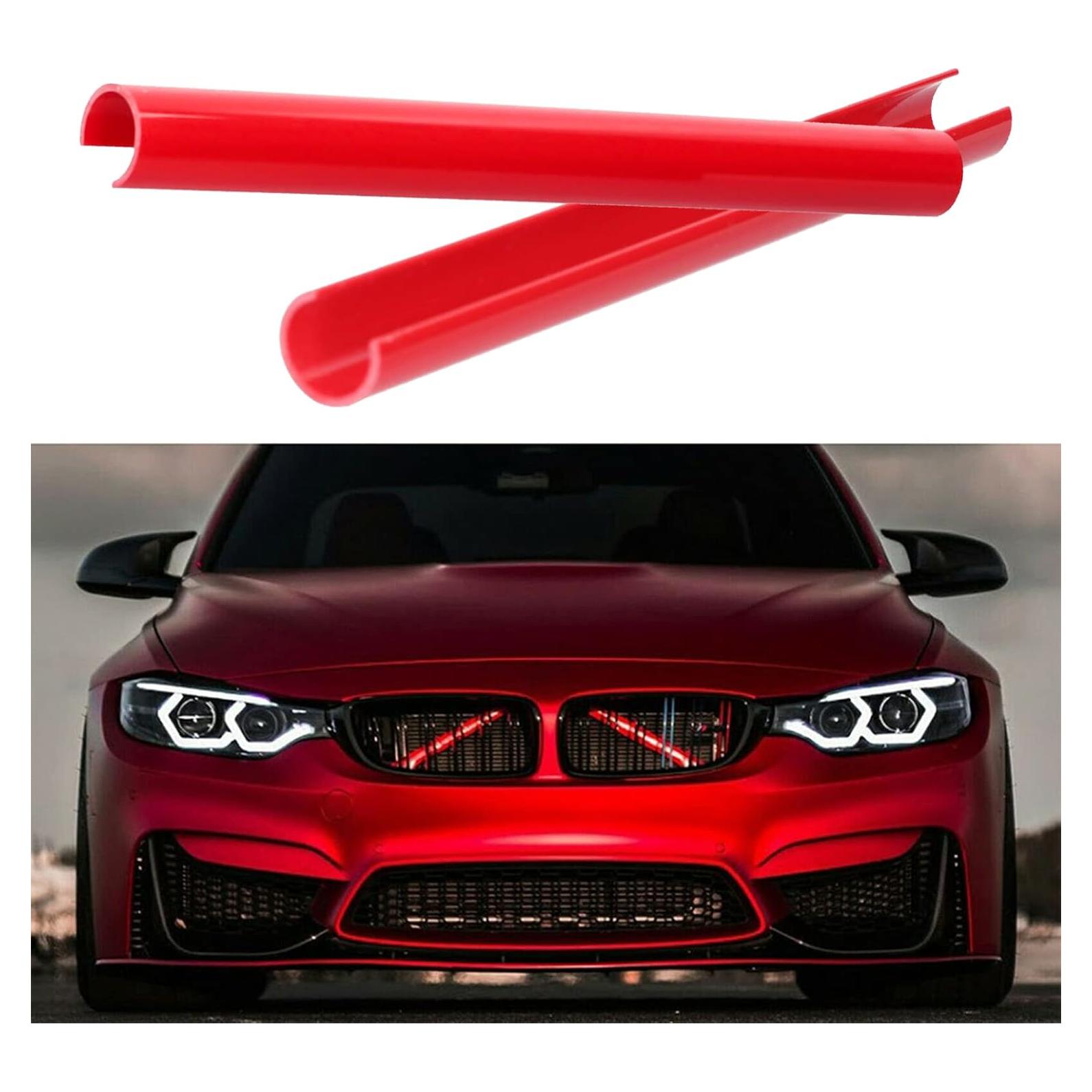 Cubiertas de Inserción de Rejilla V Brace SDPVorn Rojo para BMW