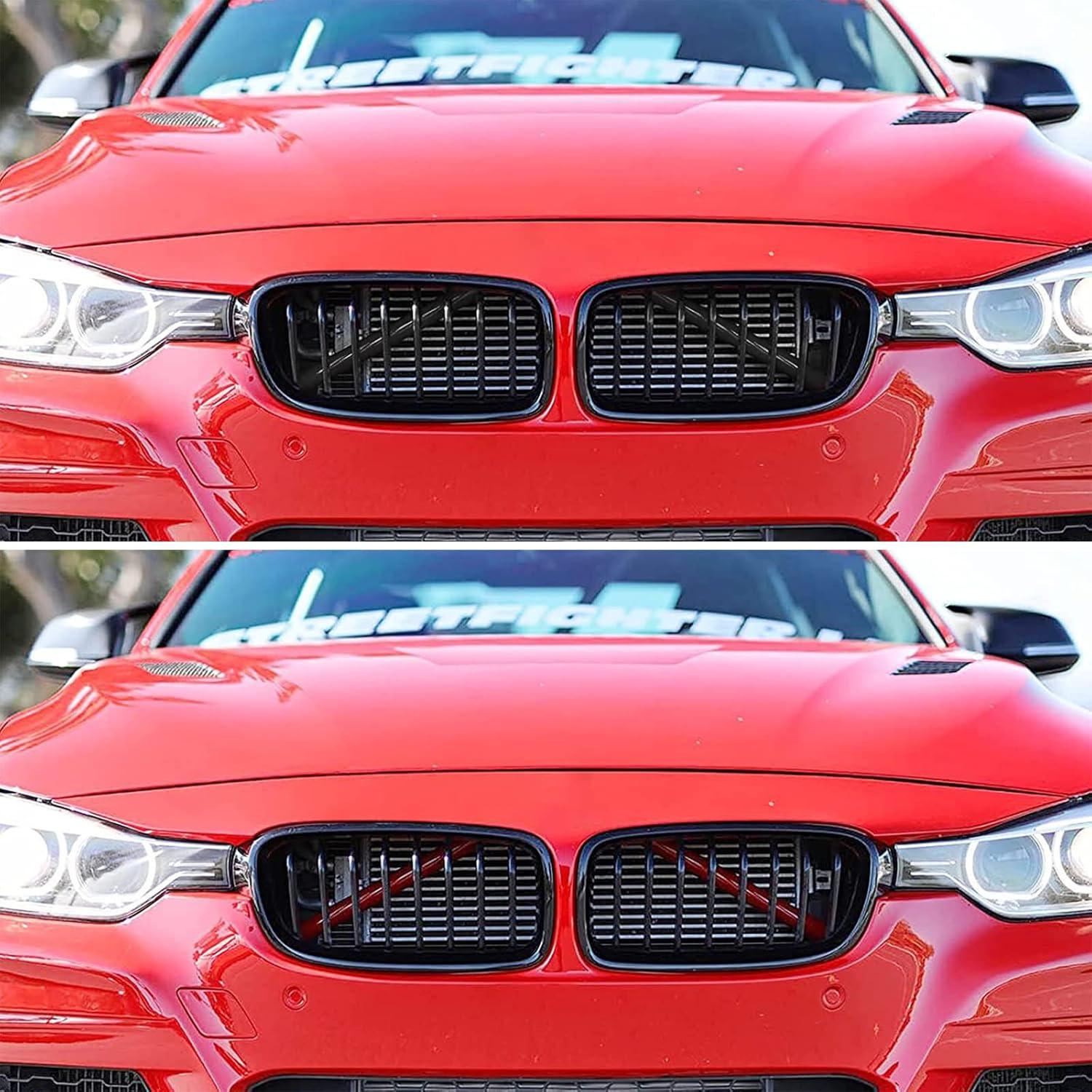Cubiertas de Inserción de Rejilla V Brace SDPVorn Rojo para BMW