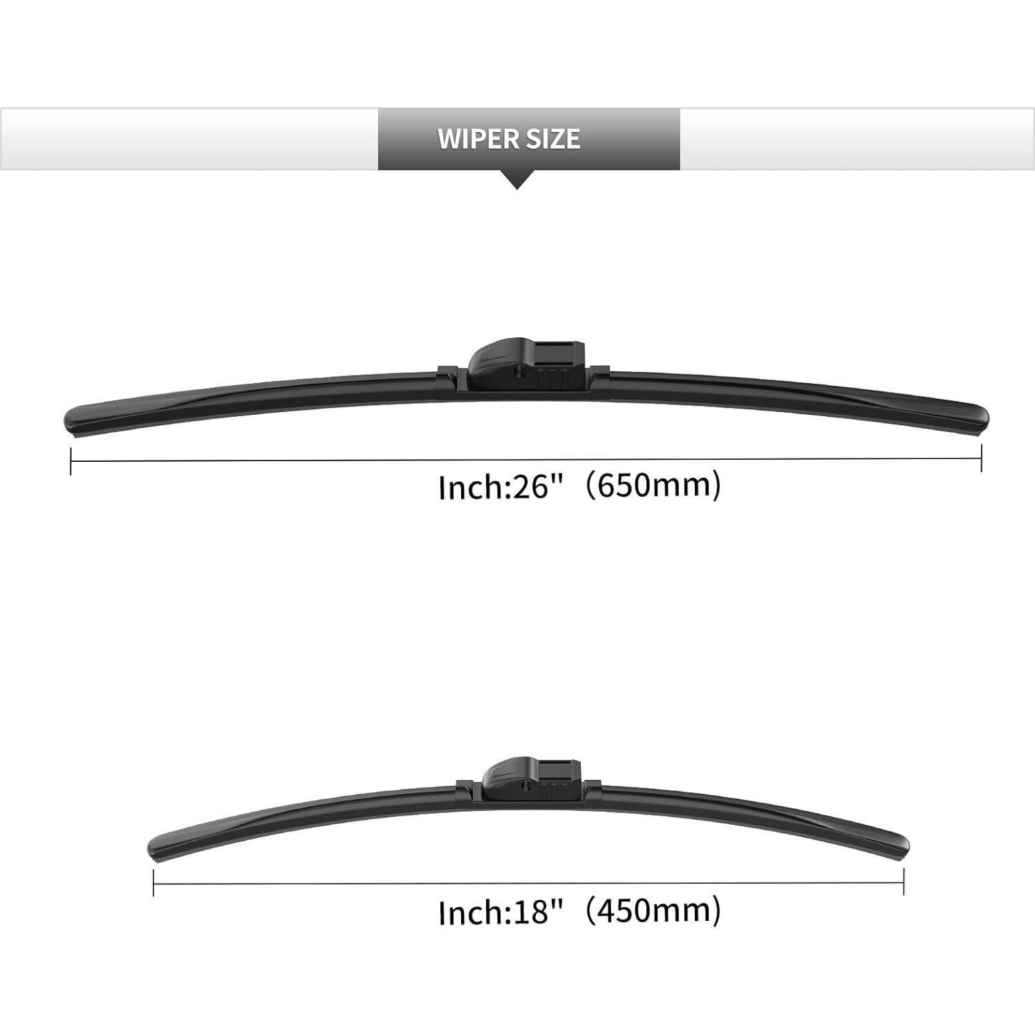 Limpiaparabrisas Delanteros Gardimu para BMW Serie 5 2011-2016