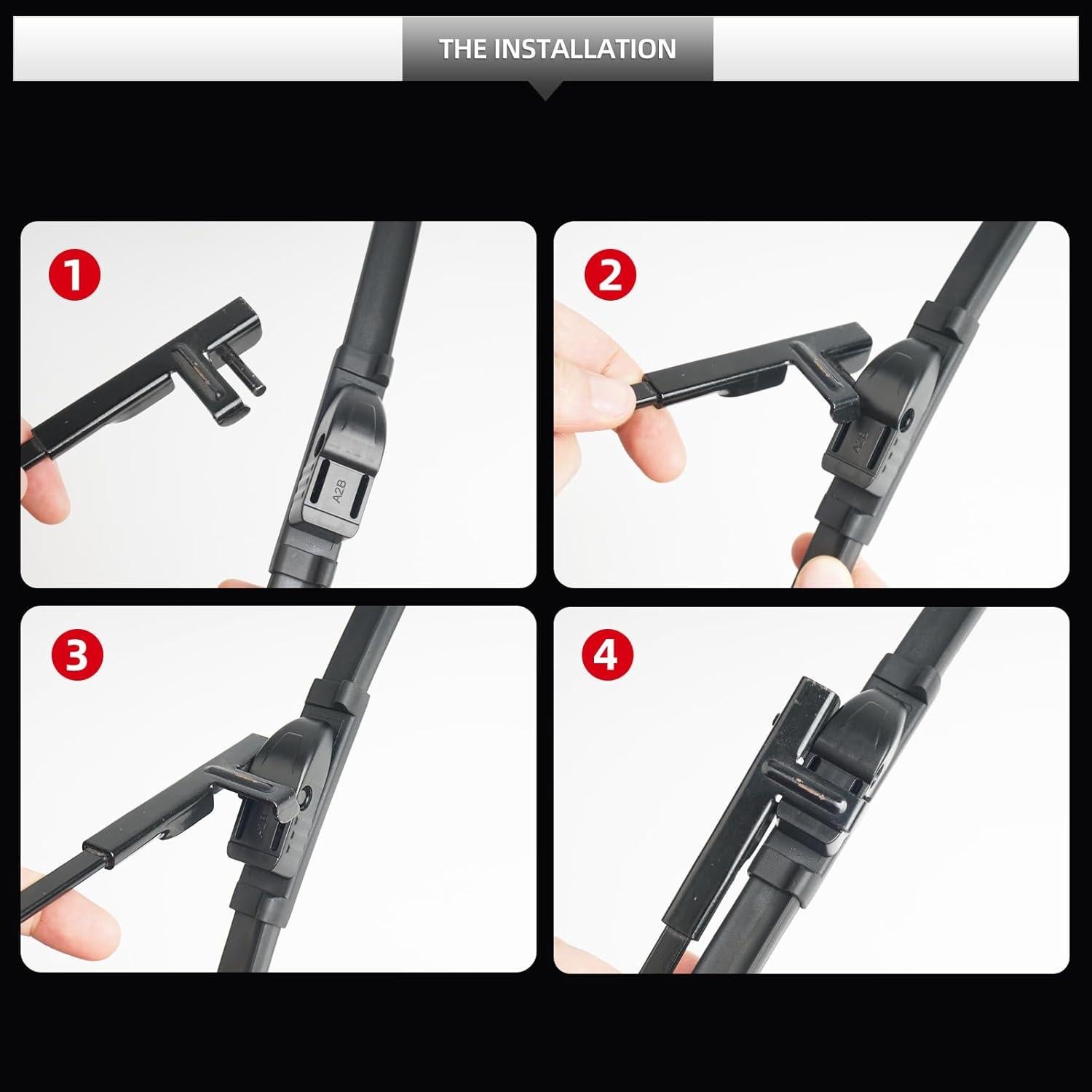 Limpiaparabrisas Delanteros Gardimu para BMW Serie 5 2011-2016